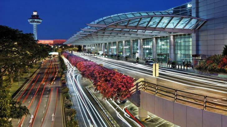 Terminal 2 at Singapore Changi Airport.  Photo: Paul Dingman Contact: paul@dingm