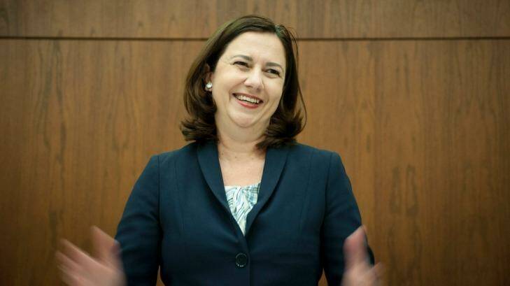 The first "real" session of parliament will begin for Premier Annastacia Palaszczuk today. Photo: Robert Shakespeare