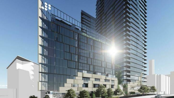 An artist's impression of Metro Property Development's proposed New World Towers in South Brisbane. Photo: Supplied