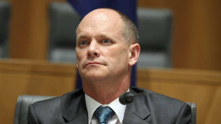 Premier Campbell Newman has engaged in a fiery debate with Nicklin MP Peter Wellington. Photo: Alex Ellinghausen