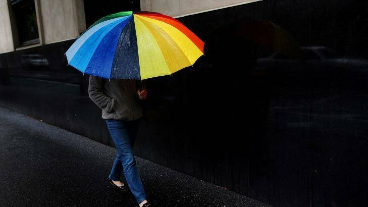 Brisbane is likely to have a soaking wet introduction to 2015. Photo: Paul Jeffers/Fairfax Media