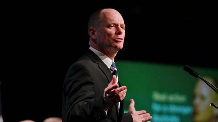 Campbell Newman has backed his state government's performance on employment growth. Photo: Ken Irwin