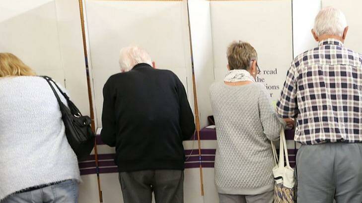 The voters make their choice on July 2. Photo: Tony Feder