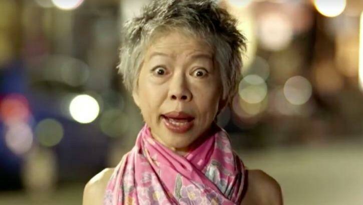 Surprise: Lee Lin Chin has scored a Gold Logie nomination. Photo: Screenshot/The Feed SBS