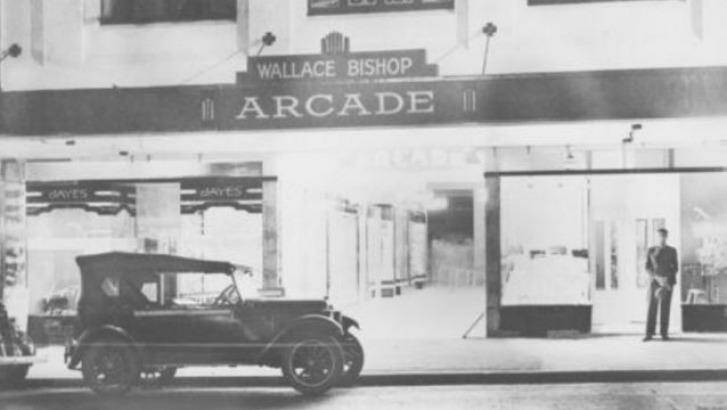 Wallace Bishop Arcade. Photo: State Library of Queensland