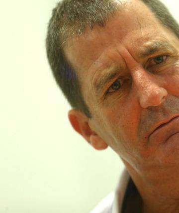 Ross Lyon in a serious mood this week. Photo: Pat Scala
