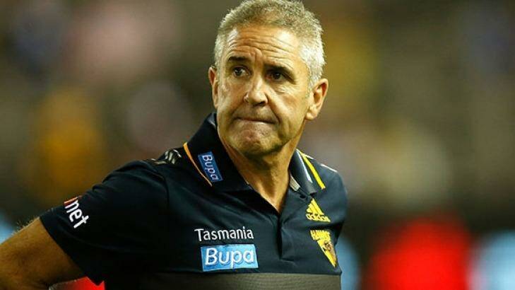 Chris Fagan, football manager for Hawthorn, could be up for a change of scenery. Photo: Michael Willson