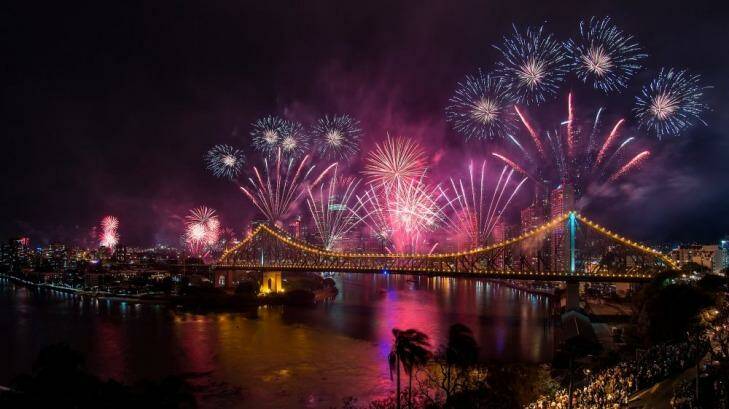 Only licensed operators can use fireworks in Queensland.