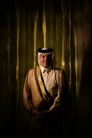 'Some say we're a nation': Sheikh Marwan Naji Jbarah al-Juburi. Photo: Kate Geraghty