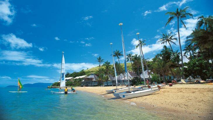 The now-closed Club Med Lindeman Island resort Photo: Tourism and Events Queensland