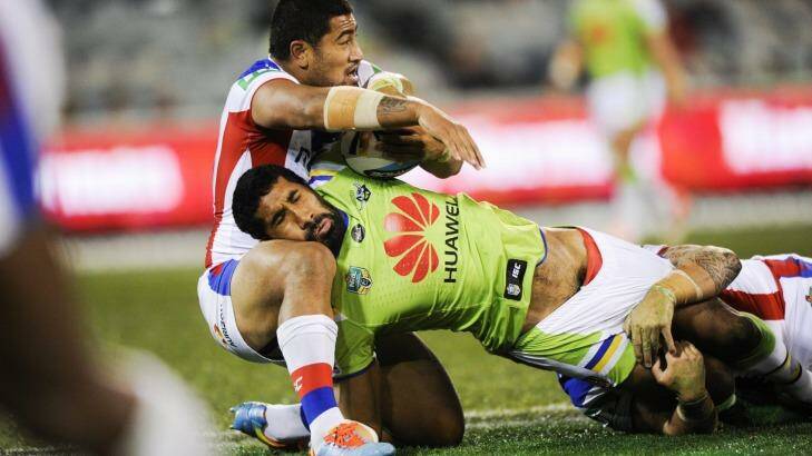 Sia Soliola will return from injury for the Canberra Raiders on Sunday.  Photo: Rohan Thomson