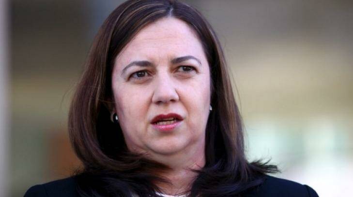 Premier Annastacia Palaszczuk: "I feel absolutely sick, disgusted...for this to happen is unbelievable." Photo: Michelle Smith