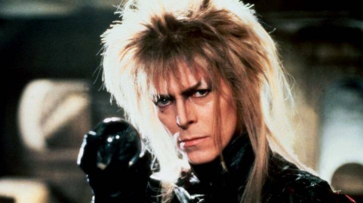 One of David Bowie's most memorable film roles, as the Goblin King in 1986's <i>Labyrinth.</i>