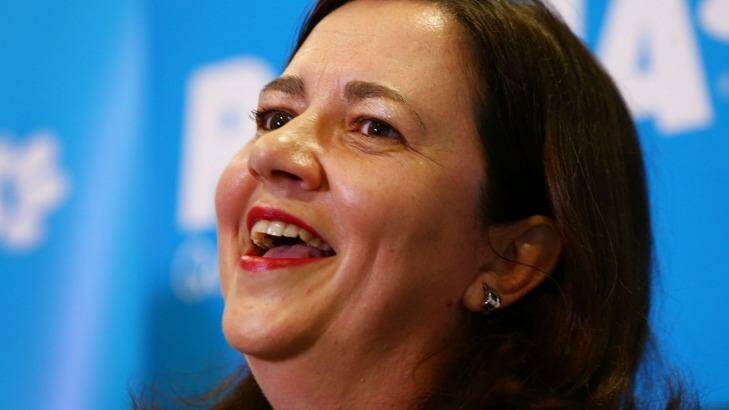 Premier Annastacia Palaszczuk's government started with 14 mega-portfolios, in contrast with the previous LNP government. Photo: Lisa Maree Williams