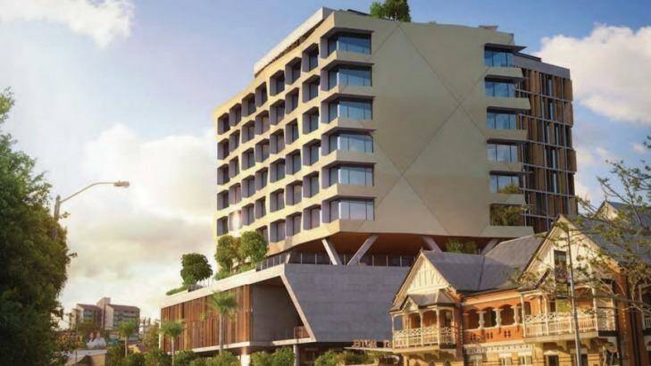 Red Hill development plan next to Normanby Hotel. Photo: supplied