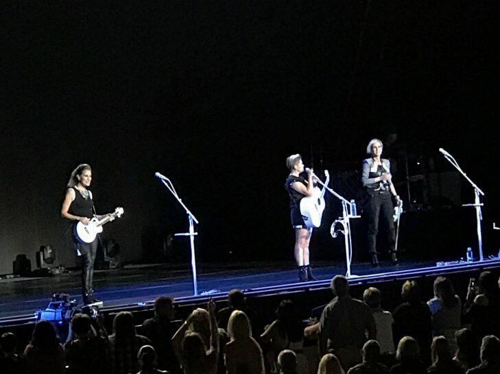 The Dixie Chicks at Boondall Entertainment Centre, Brisbane, March 25, 2017.