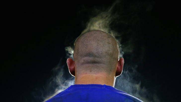 Steam cleaner: David Klemmer has let it be known he'll be going through, not around, his opponents. Photo: Getty Images 