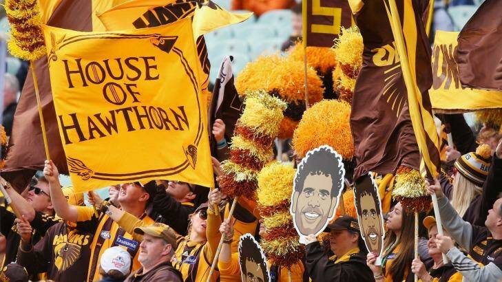 House of Hawthorn: The Hawks are building a long-term war chest. Photo: Michael Dodge