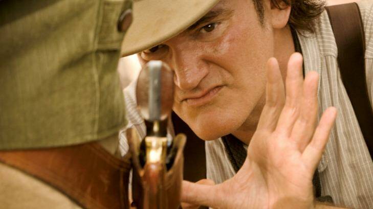 Quentin Tarantino gets up close and personal on <i>Django Unchained</i>.
