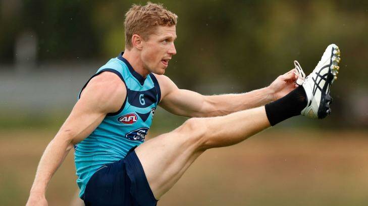 Focus on tackling: Scott Selwood says the Cats know where they need to improve in 2017. Photo: AFL Media/Getty Images