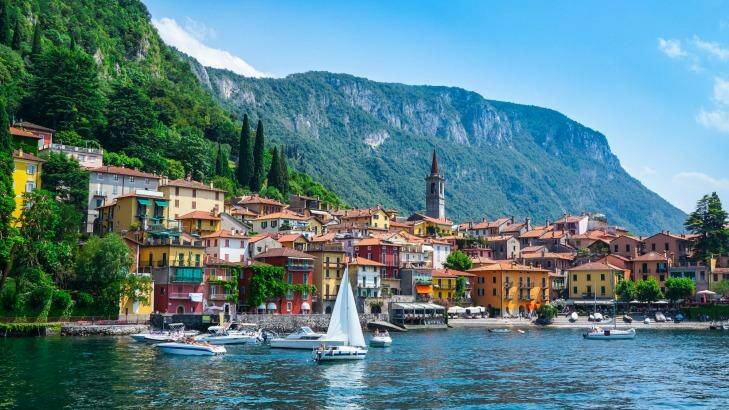 Varenna village on Lake Como. Photo: iStock