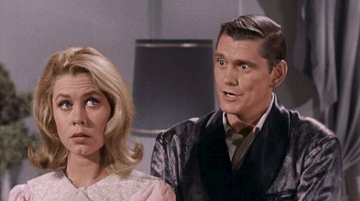 Bewitched starred Elizabeth Montgomery and Dick York. Photo: Supplied