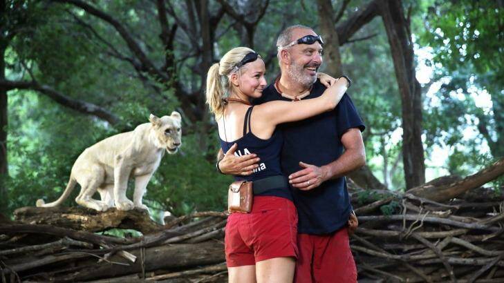 Andrew Daddo and Anna Heinrich from the last season of I'm a Celebrity ... Get Me Out of Here.

 L-R Anna Heinrich (contestant) & Andrew Daddo (contestant) Photo: Channel Ten