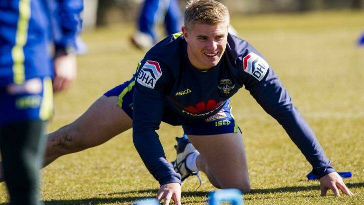 Former Canberra Raider Matt McIlwrick will try to revive his career at the Sydney Roosters. Photo: Jay Cronan