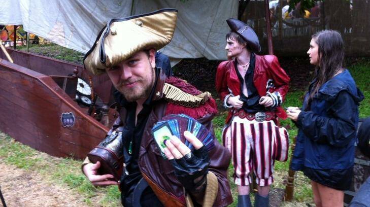 Pirates have come out to play at the 2014 Woodford Folk Festival. Photo: Tony Moore