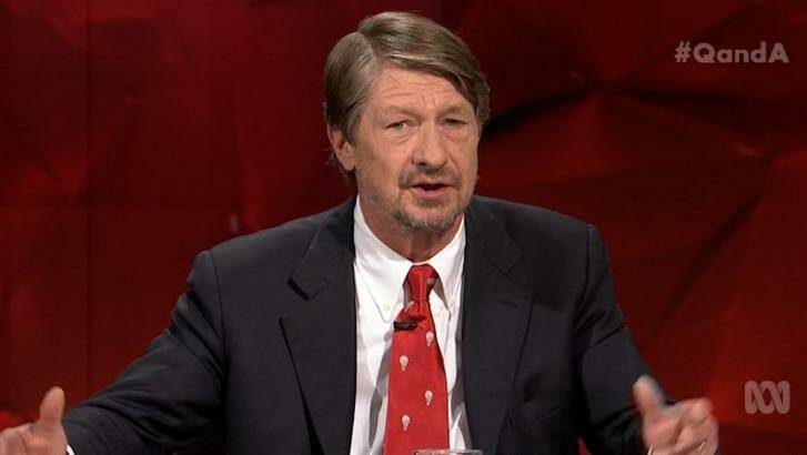 PJ O'Rourke referred to Trump as a "giant toddler". Photo: ABC