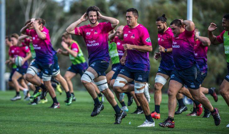 brumbies Captains run, 17th March, prior to the away game V Waratah's. Captain Sam Carter.?? Photo by Karleen Minney. Photo: Karleen Minney