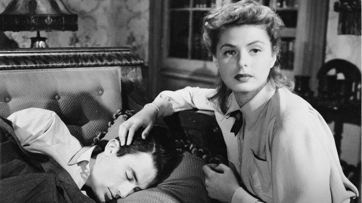 Ideal of womanhood: Ingrid Bergman nurses Gregory Peck in Alfred Hitchcock's <i>Spellbound</i>. Photo: Theresa Ambrose