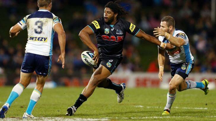 Bragging rights: Penrith centre Jamal Idris enjoyed a victory against his former club.