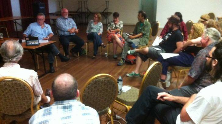 A discussion at the People's Summit. Photo: supplied