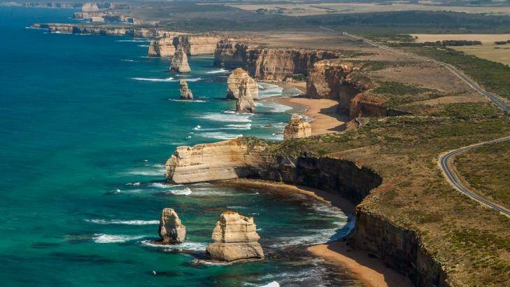 The Twelve Apostles, Great Ocean Road, Victoria, Australia. 