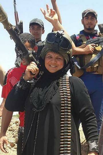 Omaya al-Juburi, sister of Sheikh Marwan al-Juburi, who died fighting Islamic State on June 22. Photo: supplied