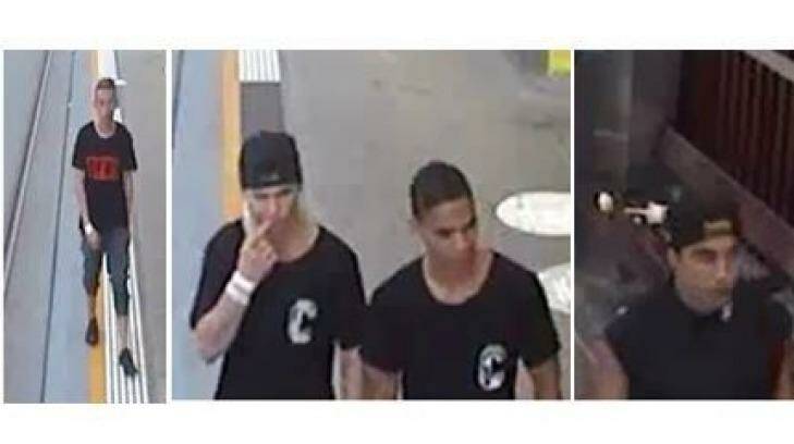 Police have released an image of men wanted for questioning over a Gold Coast bashing. Photo: Supplied