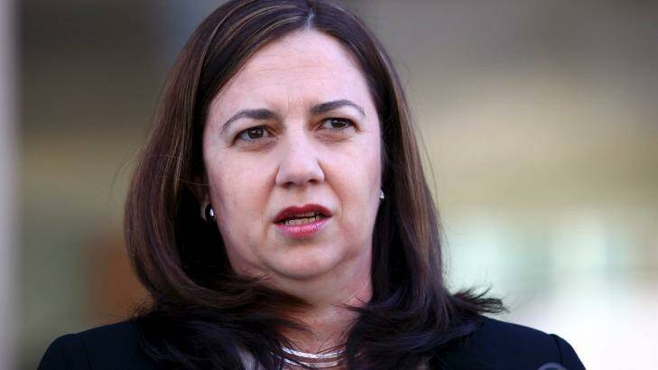 Under standing orders it is impossible for Premier Annastacia Palaszczuk's party to refuse Cook MP Billy Gordon's vote.  Photo: Michelle Smith