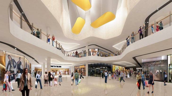 Inside the proposed $400 million upgrade of Maroochydore's Sunshine Plaza. Photo: supplied