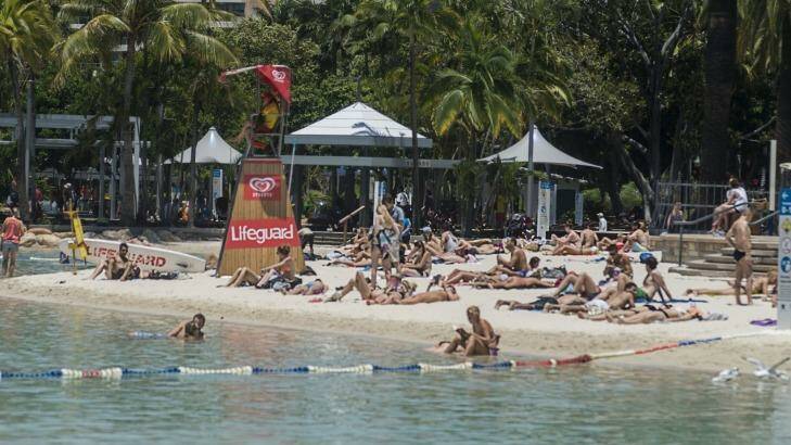 More than 700 people have been banned from South Bank for unruly behaviour in the past year. Photo: Jenelle Stafford
