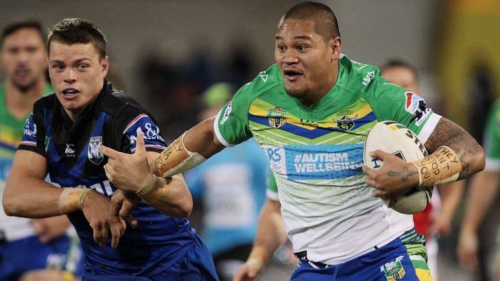 Canberra Raiders centre Joey Leilua has been backed to come in for NSW for Origin III. Photo: Getty-Images