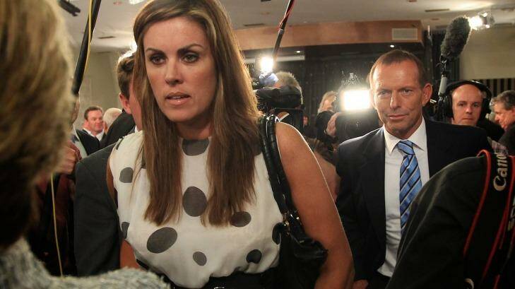 "It suited people who had a problem with me to say it was her," Tony Abbott said of Peta Credlin. Photo: Alex Ellinghausen