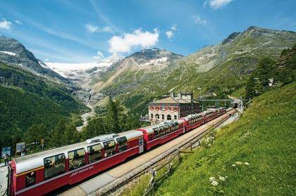 Take your time and try a classic Swiss rail journey.