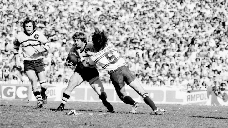 Oh so close: Cronulla finished locked at 11-11 in the 1978 grand final with Manly but lost the replay. Photo: Fairfax archives