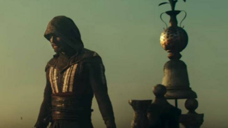 Michael Fassbender in <i>Assassin's Creed</i>  Photo: Screen grab