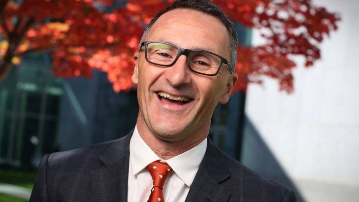 Potential dealmaker: Greens Leader Richard Di Natale. Photo: Andrew Meares