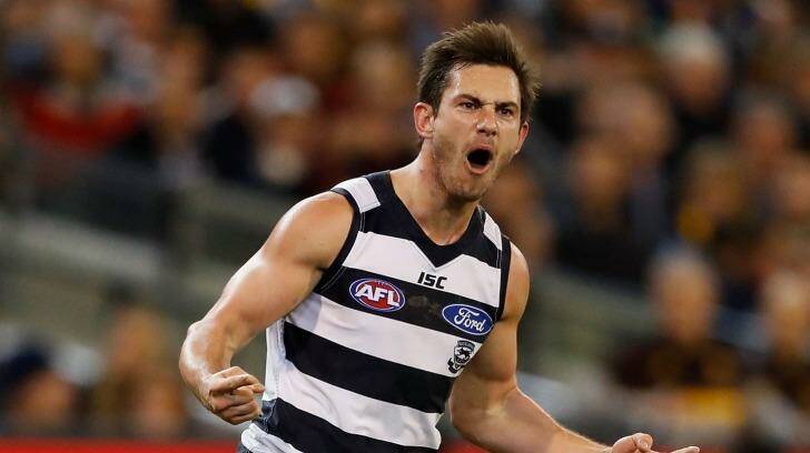 Daniel Menzel may not play on Friday night. Photo: AFL Media/Getty Images