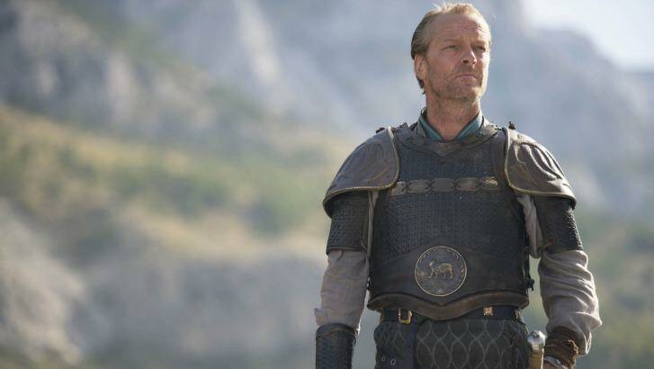 Iain Glen as Jorah Mormont in <i>Game of Thrones</i>: "fingers crossed I come out alive".  Photo: HBO / showcase