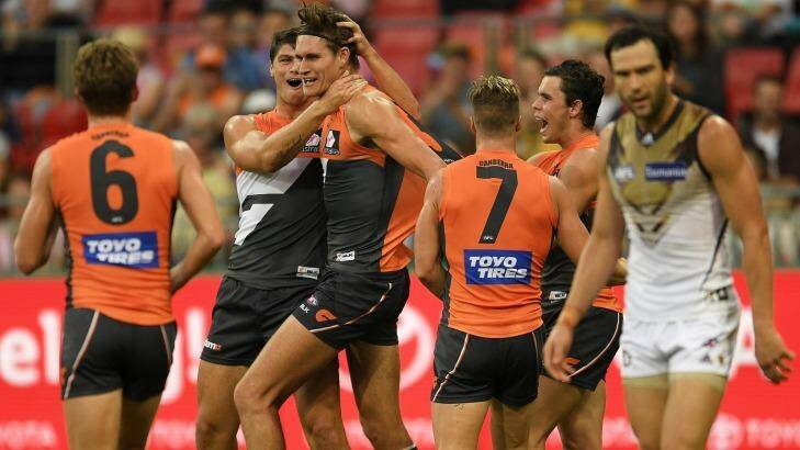 Giant strides: Greater Western Sydney continue to make an impact on the AFL. Photo: Getty Images/AFL Media