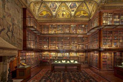 The Morgan Library and Museum: A treasure chamber for lovers of the written word.  Photo: Supplied